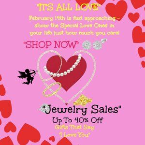 LIKE/Share ❤ Valentine’s Day Clothing &Jewelry Sales/Join Us for GREAT SAVINGS
